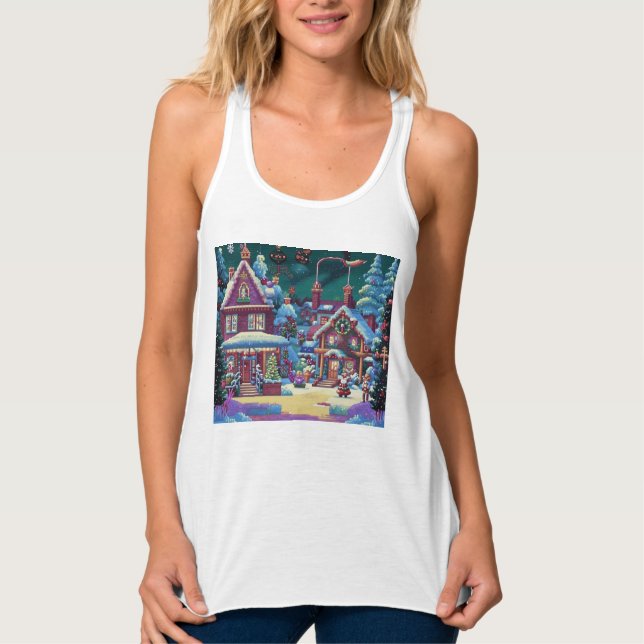 Camiseta Con Tirantes Navidades 4. (Anverso)