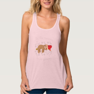 Camiseta Con Tirantes Navidades perezosos y espumosos