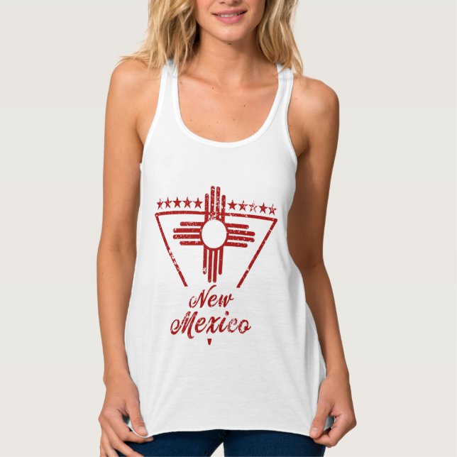 Camiseta Con Tirantes New Mexico (Anverso)