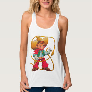 Camiseta Con Tirantes Niño retro niño vago occidental