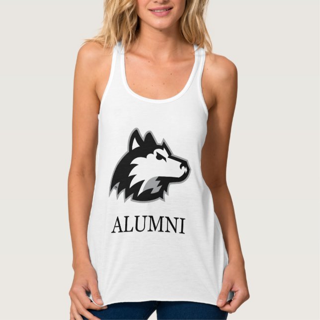 Camiseta Con Tirantes NIU Huskies Alumni (Anverso)