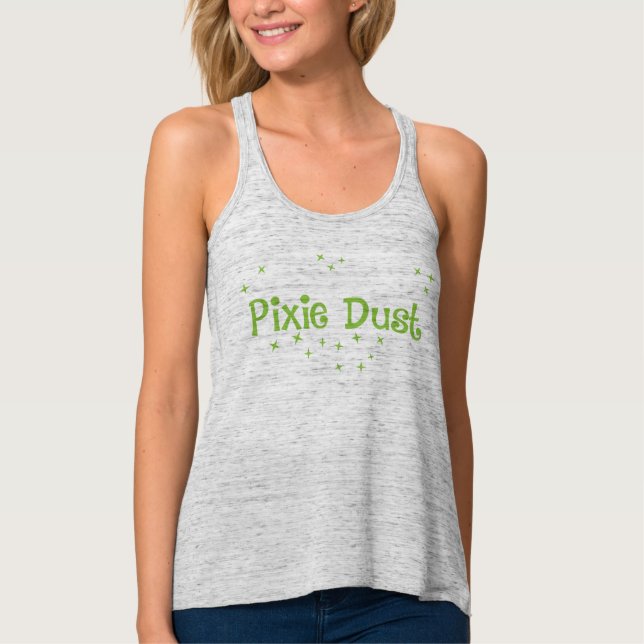 Camiseta Con Tirantes No es sudor, es Polvo Pixie (Anverso)