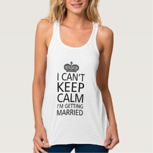 Camiseta Con Tirantes No puedo seguir diciendo que me voy a casar