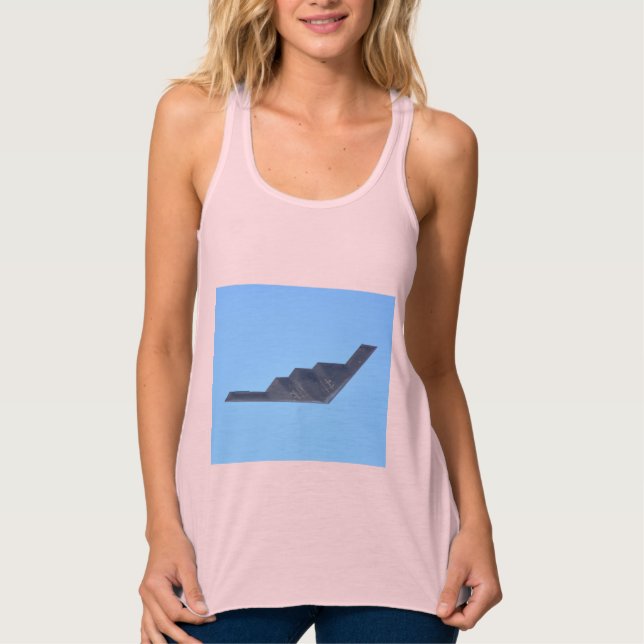 Camiseta Con Tirantes Northrop Grumman B-2 Spirit (Anverso)
