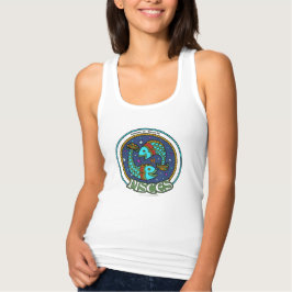 Camiseta Con Tirantes NP Piscis Dedo de las mujeres de la taza de retorn