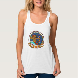 Camiseta Con Tirantes Np Sagittarius Mujeres de la Caza de Racerback Sli