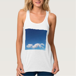 Camiseta Con Tirantes Nubes delgadas