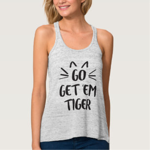 Camiseta Con Tirantes Obtén Em Tiger