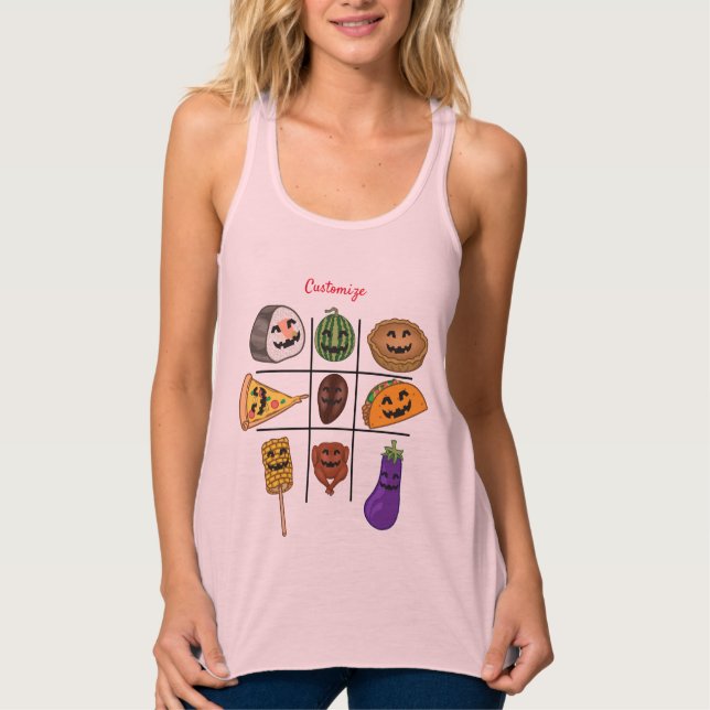 Camiseta Con Tirantes Oddball Jack o'lantern Medley Thunder_Cove (Anverso)