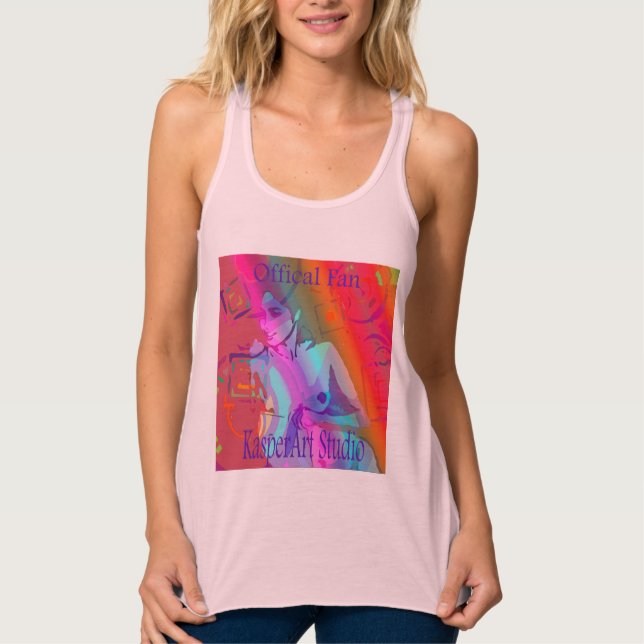 Camiseta Con Tirantes Official Fan Ladies Shirt KasperArt Studio (Anverso)