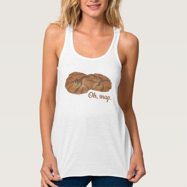 Camiseta Con Tirantes Oh (Ginger) Snap Amish PA Cookies Holandesas Ginge (Anverso)
