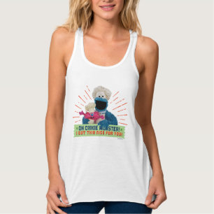 Camiseta Con Tirantes ¡Oh Monstruo Cookie! Tengo Esto Bien Por Ti