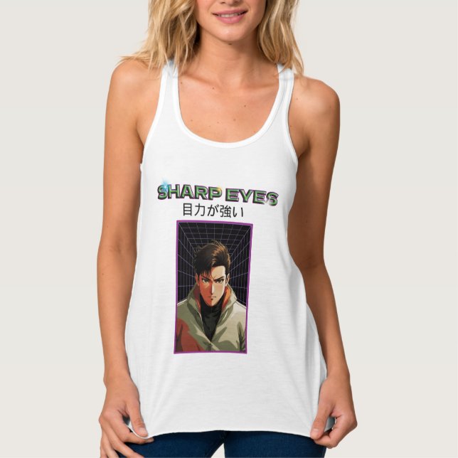 Camiseta Con Tirantes Ojos Agudos (Anverso)