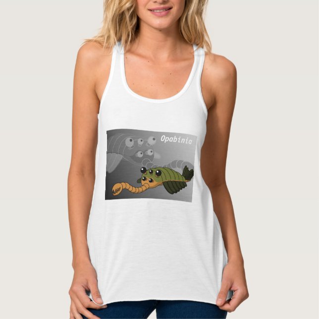 Camiseta Con Tirantes Opabinia- Animal prehistórico (Anverso)