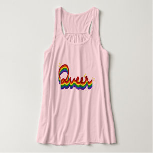Camiseta Con Tirantes Orgullo arcoiris del Purpurina gay