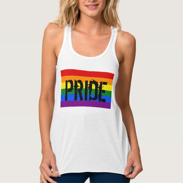 Camiseta Con Tirantes Orgullo gay (Anverso)