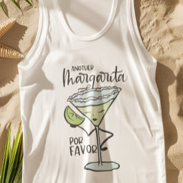 Camiseta Con Tirantes Otra Margarita Por Favor