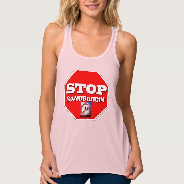 Camiseta Con Tirantes Pare Sandbaggin (Anverso)