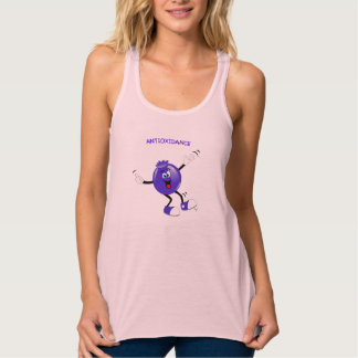 Camiseta Con Tirantes Parte superior del tanque antioxítico