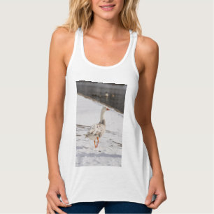 Camiseta Con Tirantes Paseo de ganso de nieve