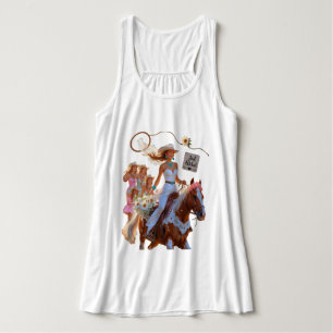 Camiseta Con Tirantes Paseo de verano hacia la eternidad – Felicidad en 