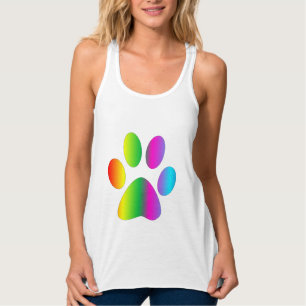 Camiseta Con Tirantes Pata del arco iris