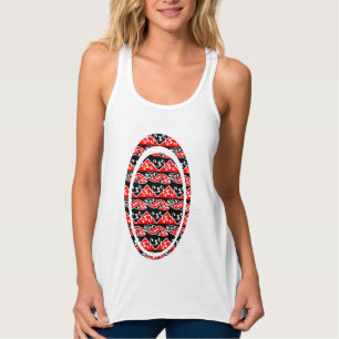 Camiseta Con Tirantes Patrón kowhaiwhai tradicional maorí coreu