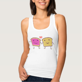 Camiseta Con Tirantes Peanut Butter and Jelly