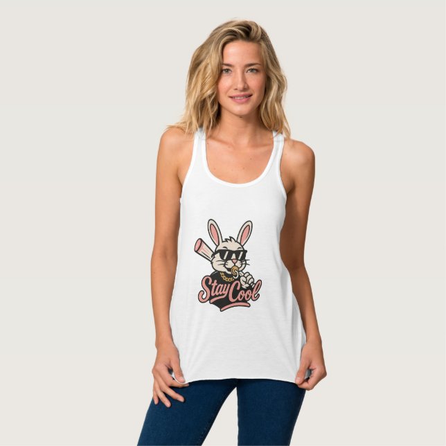 Camiseta Con Tirantes Permanecer Guay (Anverso completo)