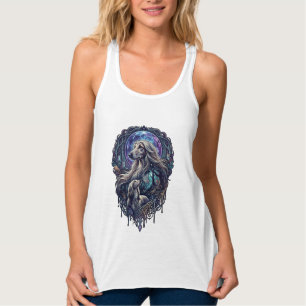 Camiseta Con Tirantes Perro Cristal Luna Bosque Encantado_1