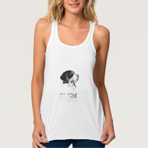 Camiseta Con Tirantes Perro de montaña bernés Muéstrame tu