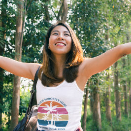 Camiseta Con Tirantes Personalizado Cuaderno Primavera Rompimiento Playa