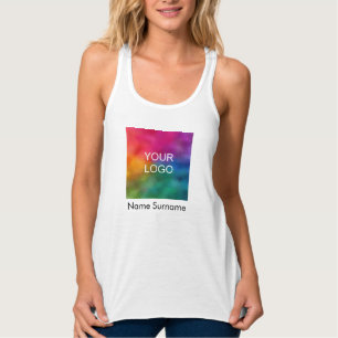 Camiseta Con Tirantes Personalizado de logotipo de negocios Racerback Sl