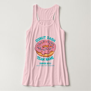 Camiseta Con Tirantes Personalizado Donut Dash Team