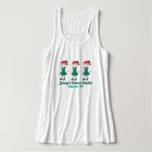 Camiseta Con Tirantes Personalizado Escuela de danza Estudio Chica de ma