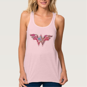 Camiseta Con Tirantes Pink Rose WW