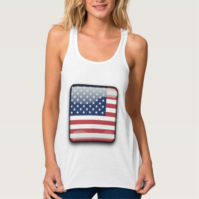 Camiseta Con Tirantes Plantilla (Anverso)