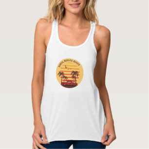 Camiseta Con Tirantes Playa Santa Mónica
