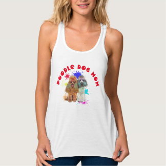 Camiseta Con Tirantes Poodle Mom Dog Lover Mejor Mamá Perro
