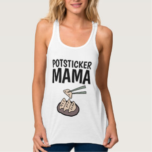Camiseta Con Tirantes POTSTICKER MAMA LADIES T-Shirts