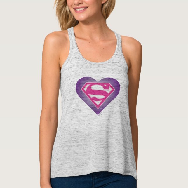 Camiseta Con Tirantes Purple Heart S-Shield (Anverso)