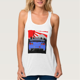 Camiseta Con Tirantes R34 y el Sol Naciente