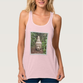Camiseta Con Tirantes Racerback buddah imagen arriba del yoga