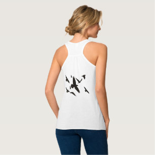 Camiseta Con Tirantes Ravens Gothic Inspired