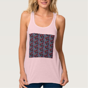 Camiseta Con Tirantes Red Daisies