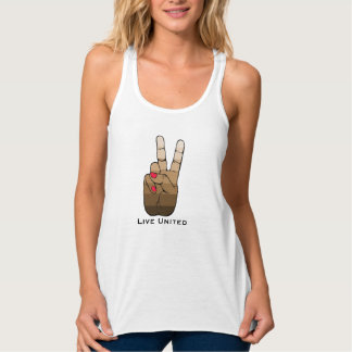 Camiseta Con Tirantes Red de tanques de paz