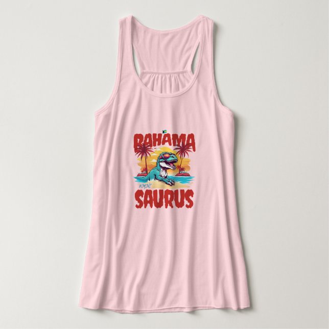 Camiseta Con Tirantes Regalo de recuerdo de Bahamas : Bimini Bahama Saur (Diseño del anverso)