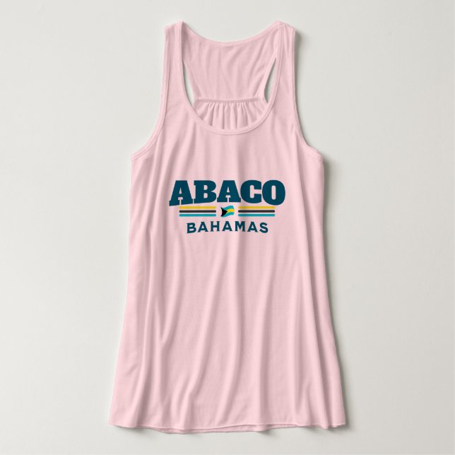 Camiseta Con Tirantes Regalo de recuerdo de Bahamas : Independencia de A (Diseño del anverso)