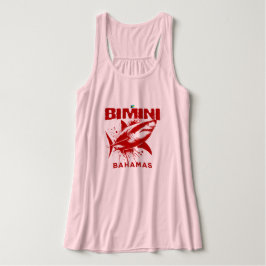 Camiseta Con Tirantes Regalo de souvenirs de las Bahamas: Pescado de tib