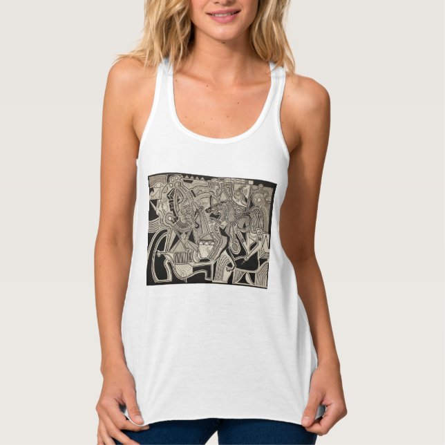 Camiseta Con Tirantes Regalo para los muertos (Anverso)